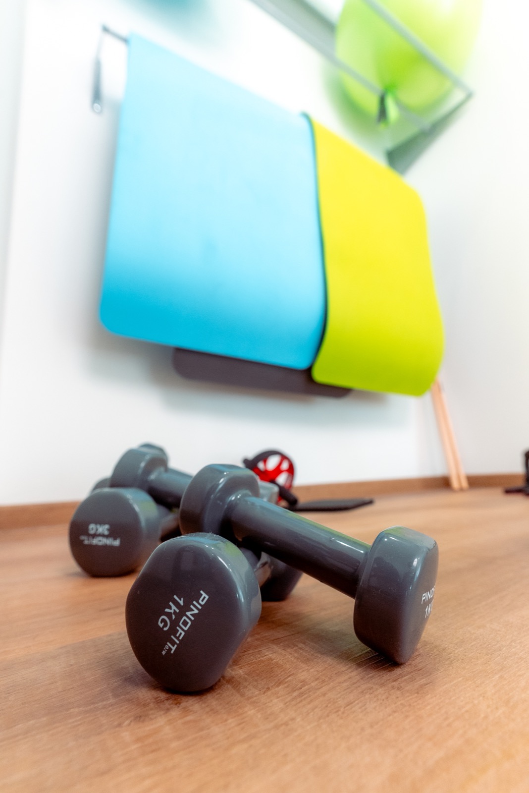Modernes Trainingsgerät in der Praxis